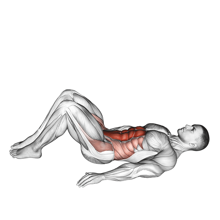 ヒップレイズ（膝を曲げた状態）