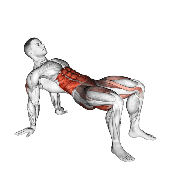 カニ歩きひねりつま先タッチ