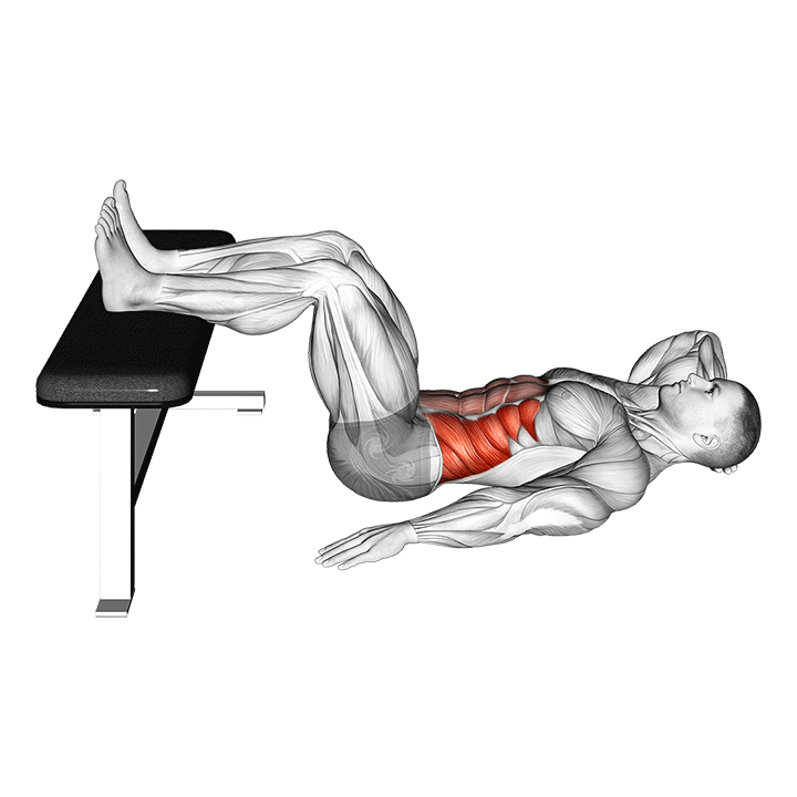 Демонстрация косой кранч версия 2