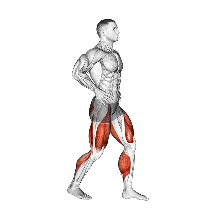 Демонстрация лыжный шаг